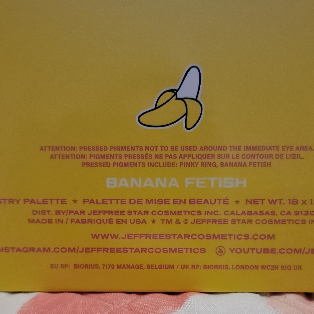 Jeffree Star Banana Fetish Palette - Picture 5 of 7